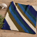 Coastal Stripes Crochet Baby Blanket