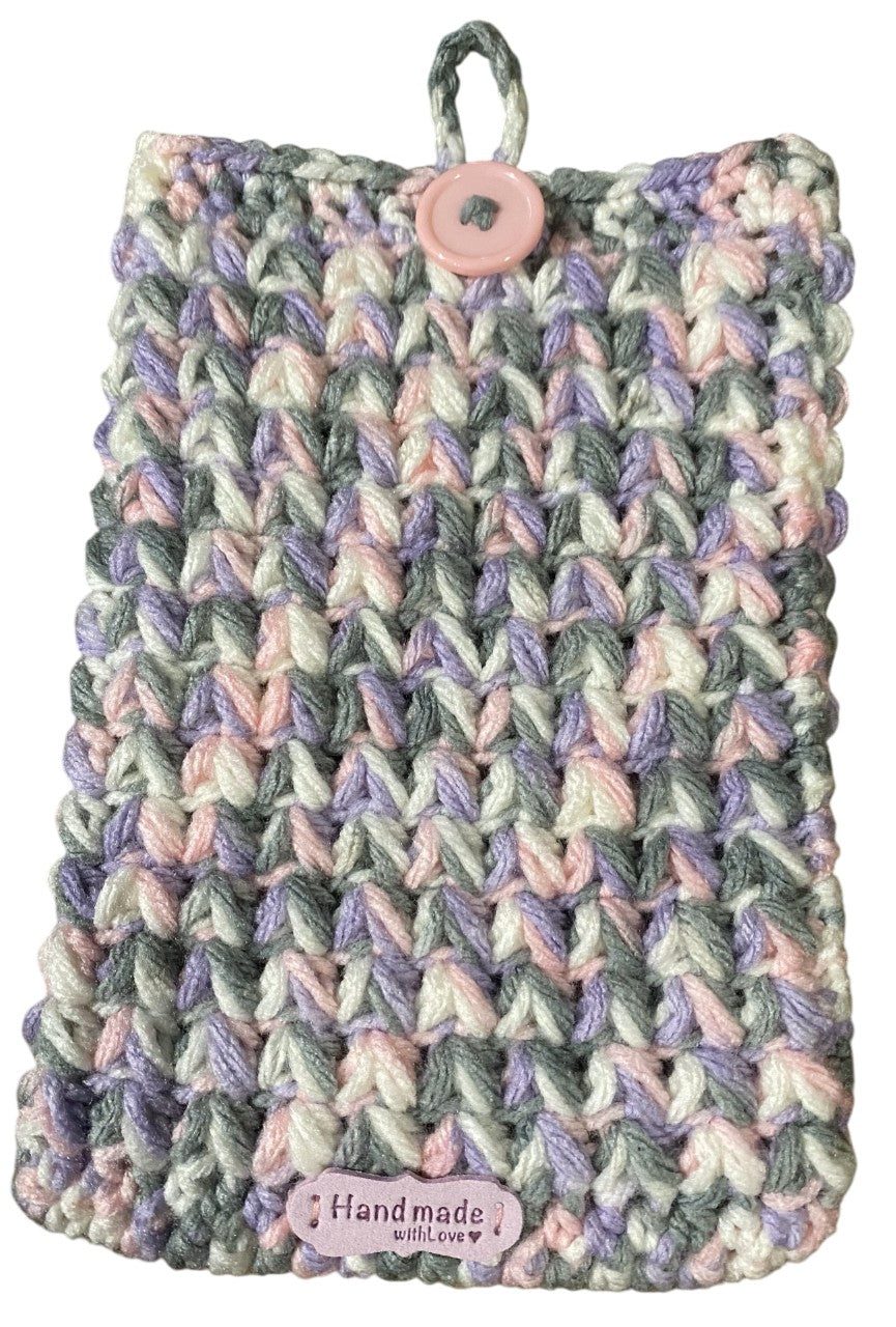 Lavender Haze Crochet Tablet E-Reader Book Sleeve