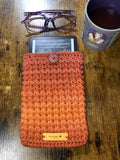 Tropical Sunset Crochet Tablet E-Reader Book Sleeve