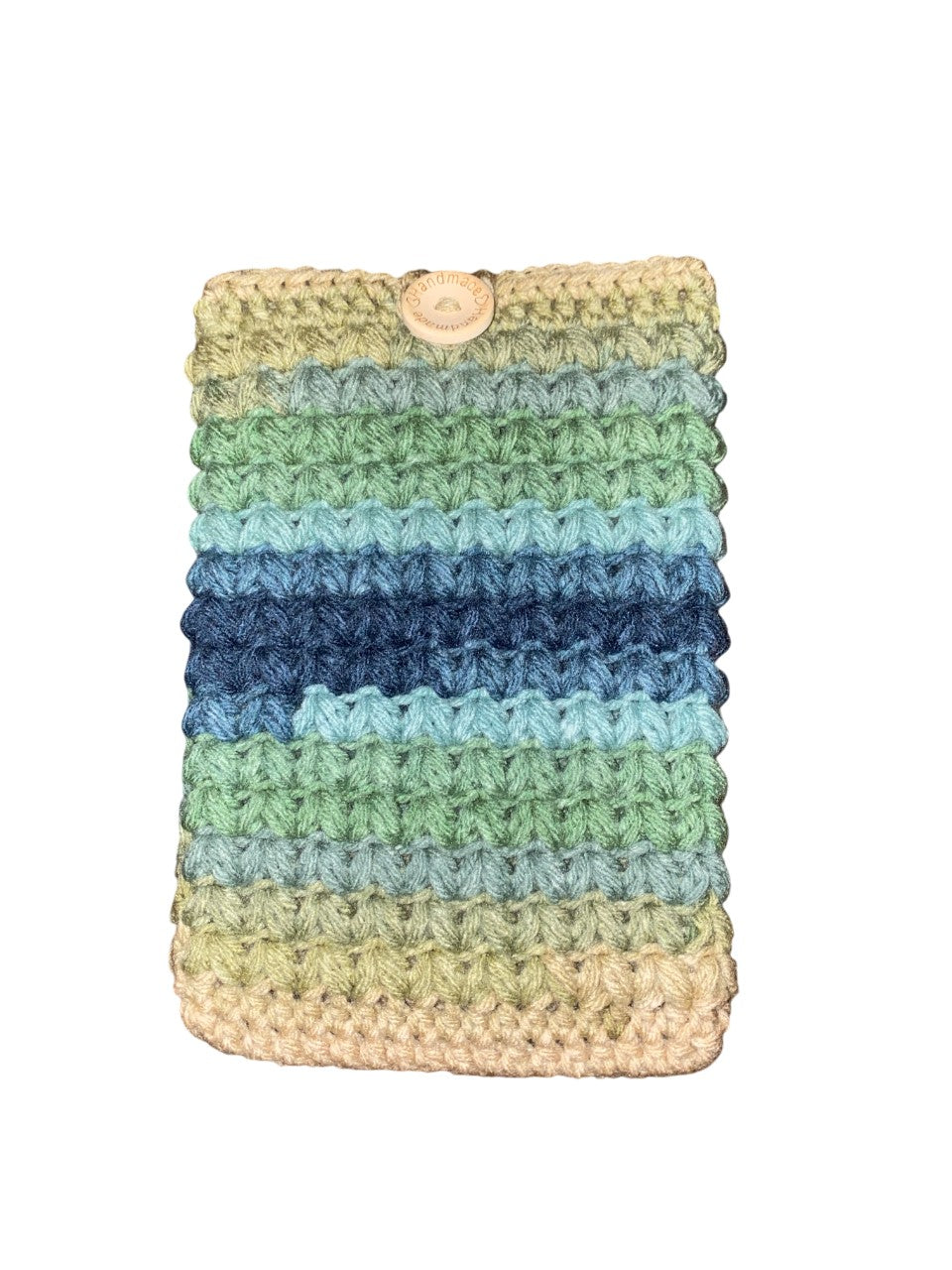 Sandy Shore Crochet Tablet E-Reader Book Sleeve