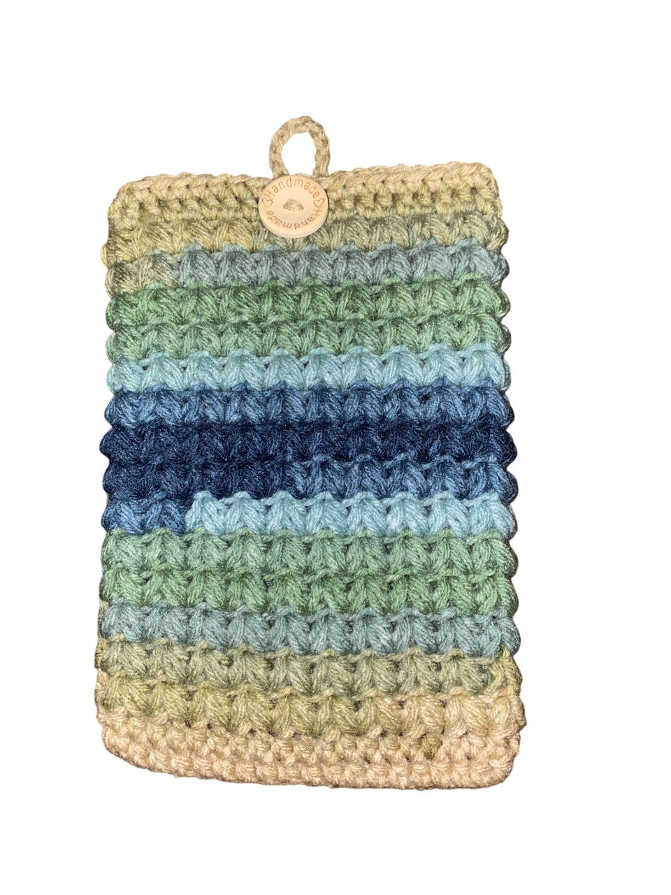 Sandy Shore Crochet Tablet E-Reader Book Sleeve