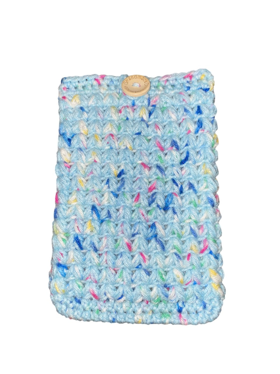 Blueberry Sprinkles Crochet Tablet E-Reader Book Sleeve