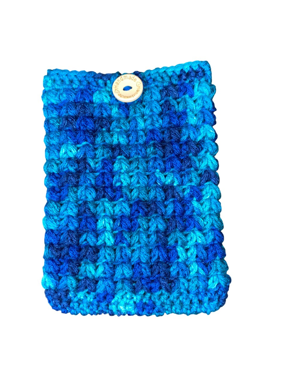 Ocean Waves Crochet Tablet E-Reader Book Sleeve