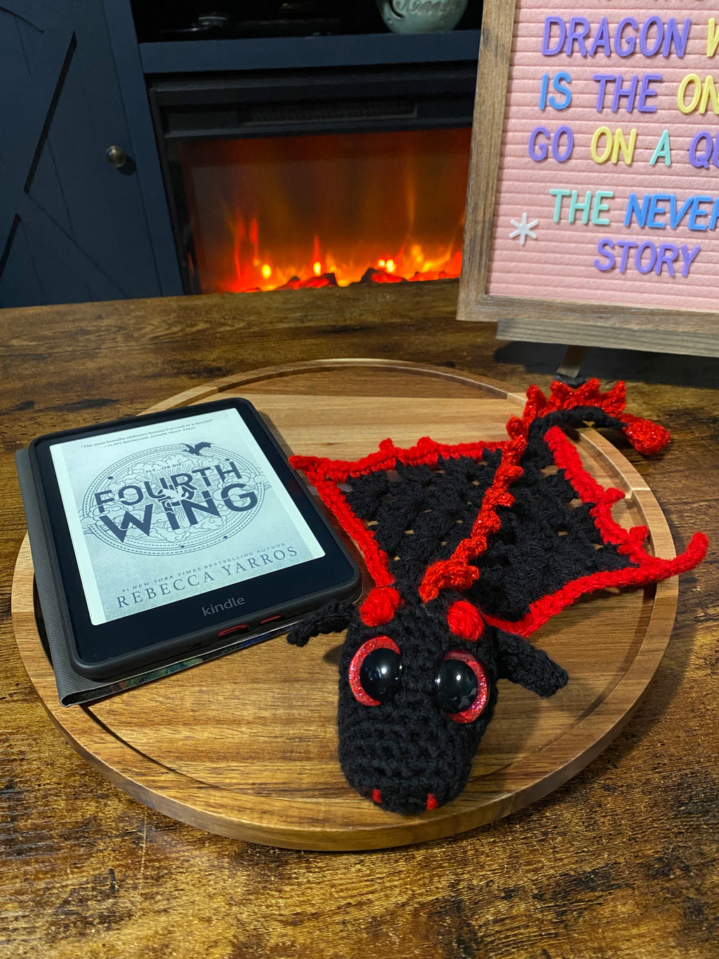 Onyx the Emotional Support Dragon