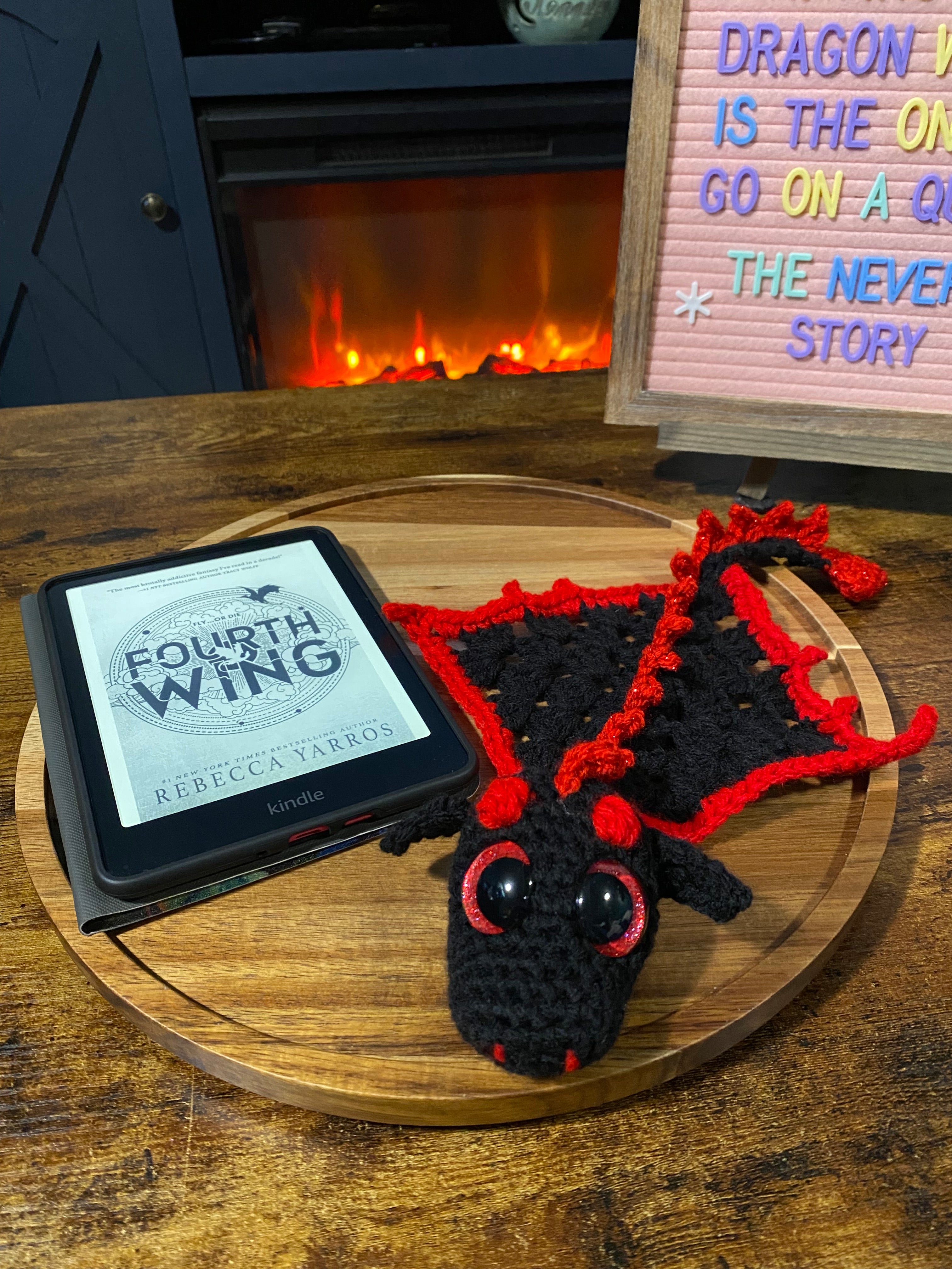 Onyx the Emotional Support Dragon