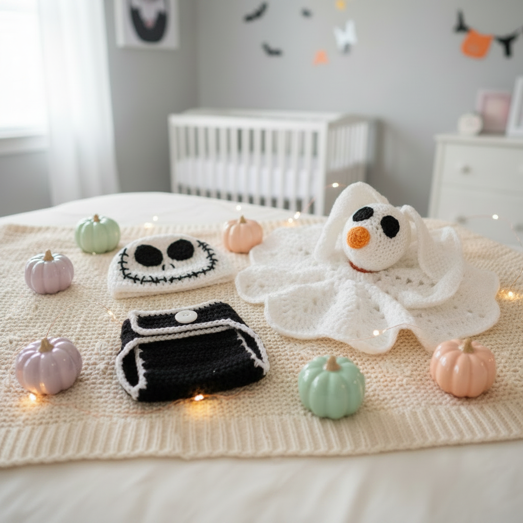 Baby Halloween Set Nursery No Logo