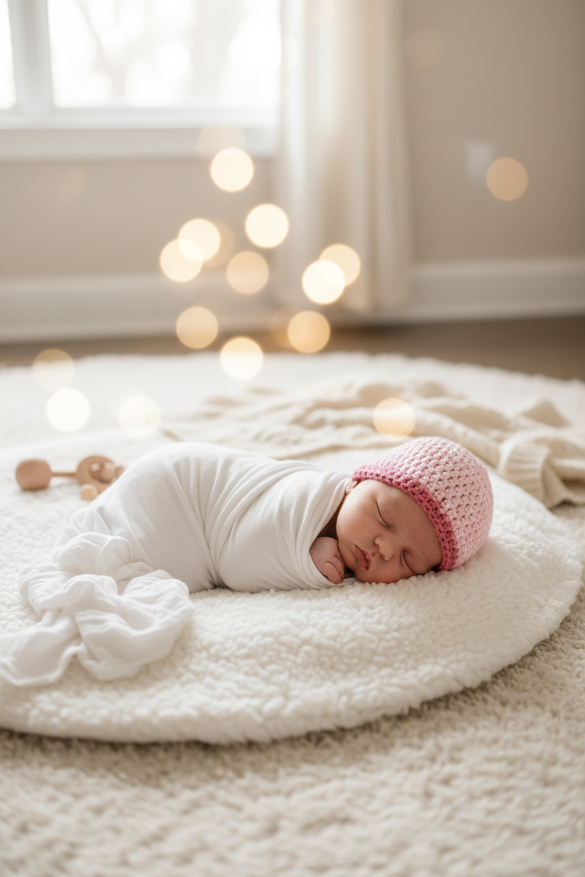 Baby Hat No Flower - Lifestyle