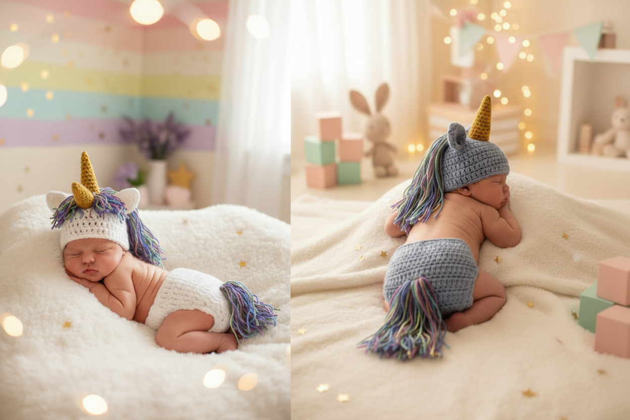 Both Unicorn Sets - Combined Lifestyle
