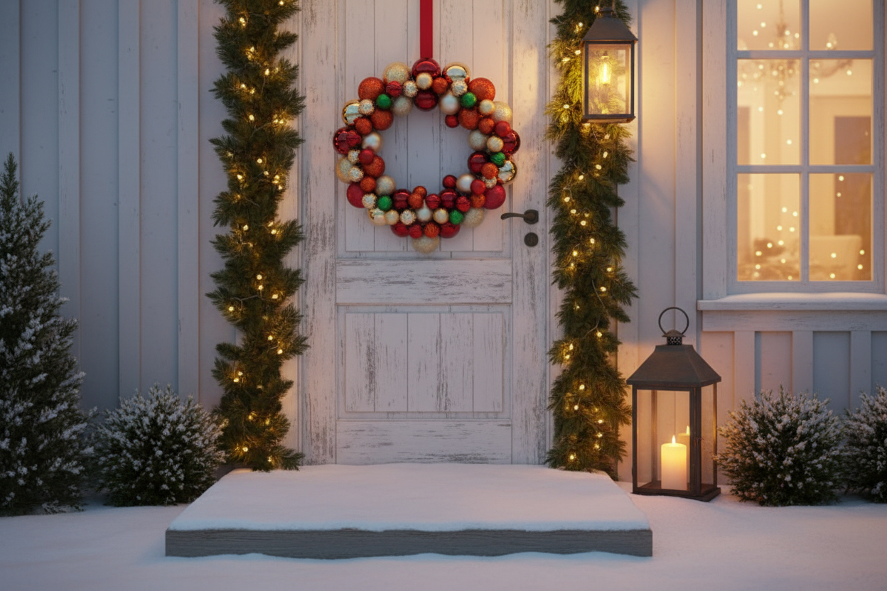 Christmas Wreath Lifestyle