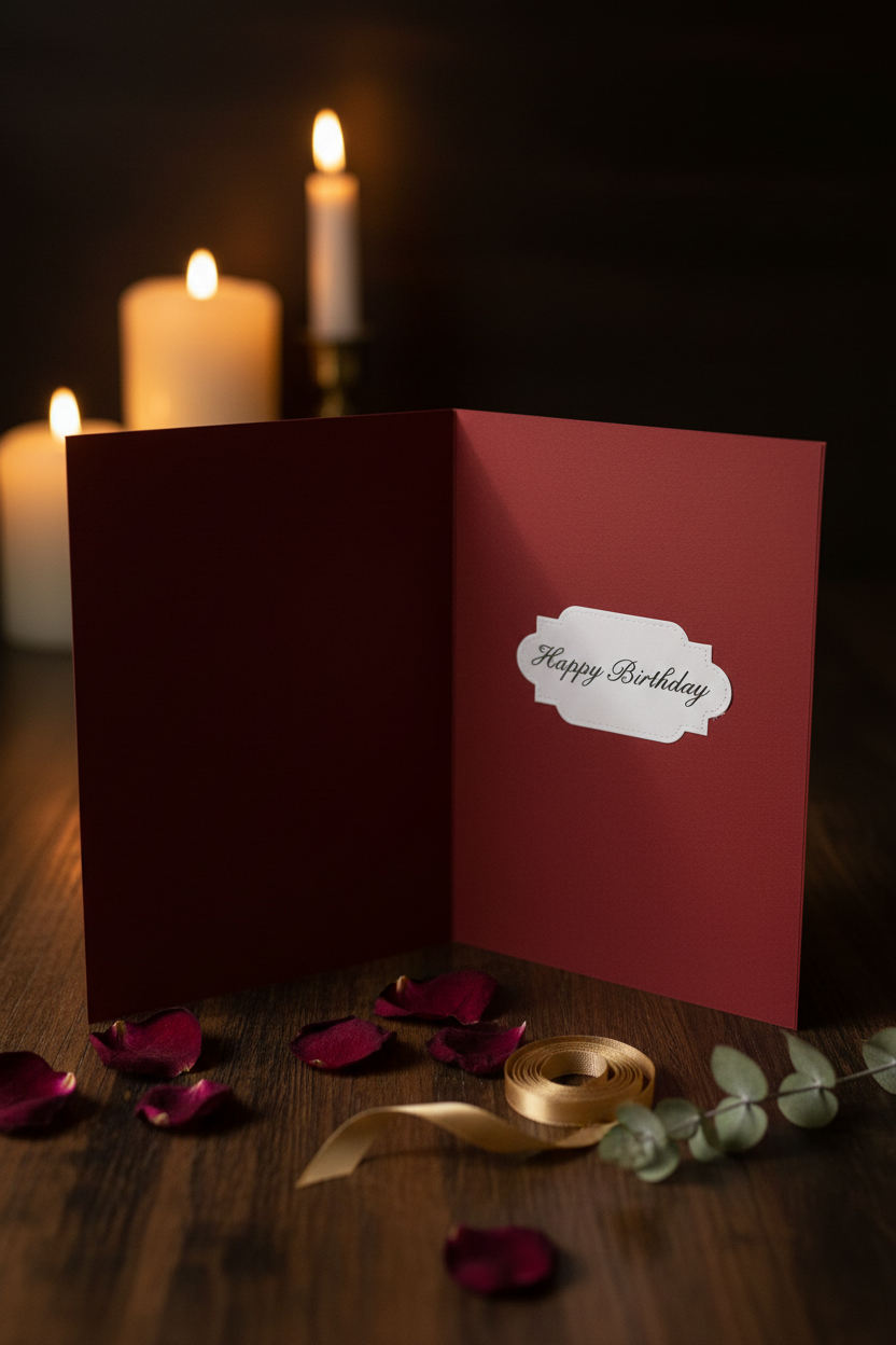 Fine Wine Card Interior - Accurate