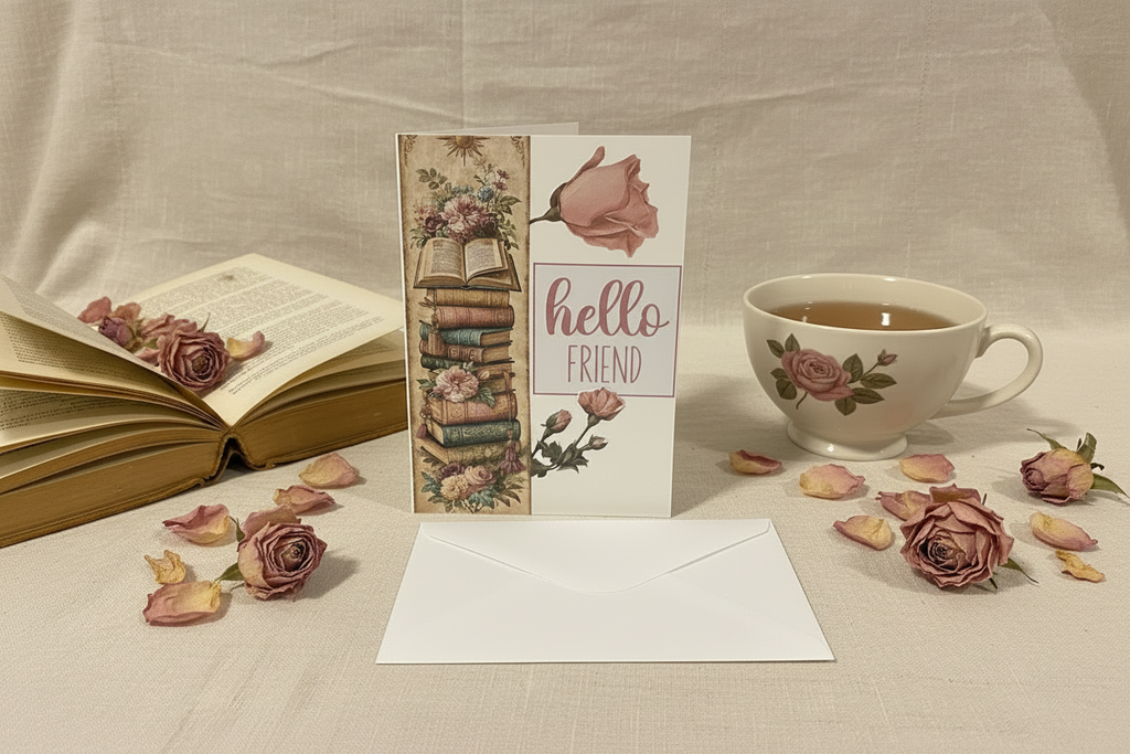 Flat lay - plain envelope back