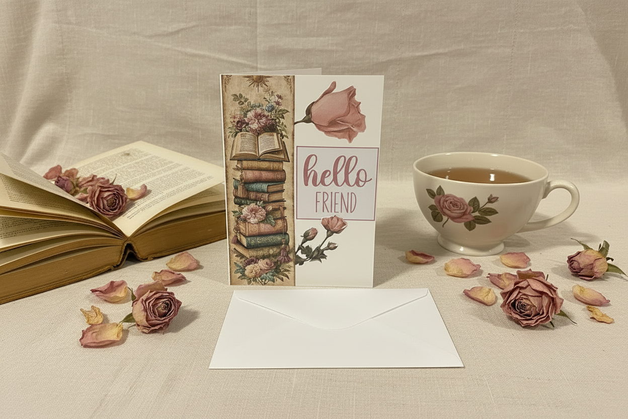 Flat lay - plain envelope back