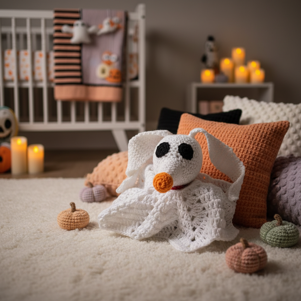 Little Phantom Pup Crochet Lovey