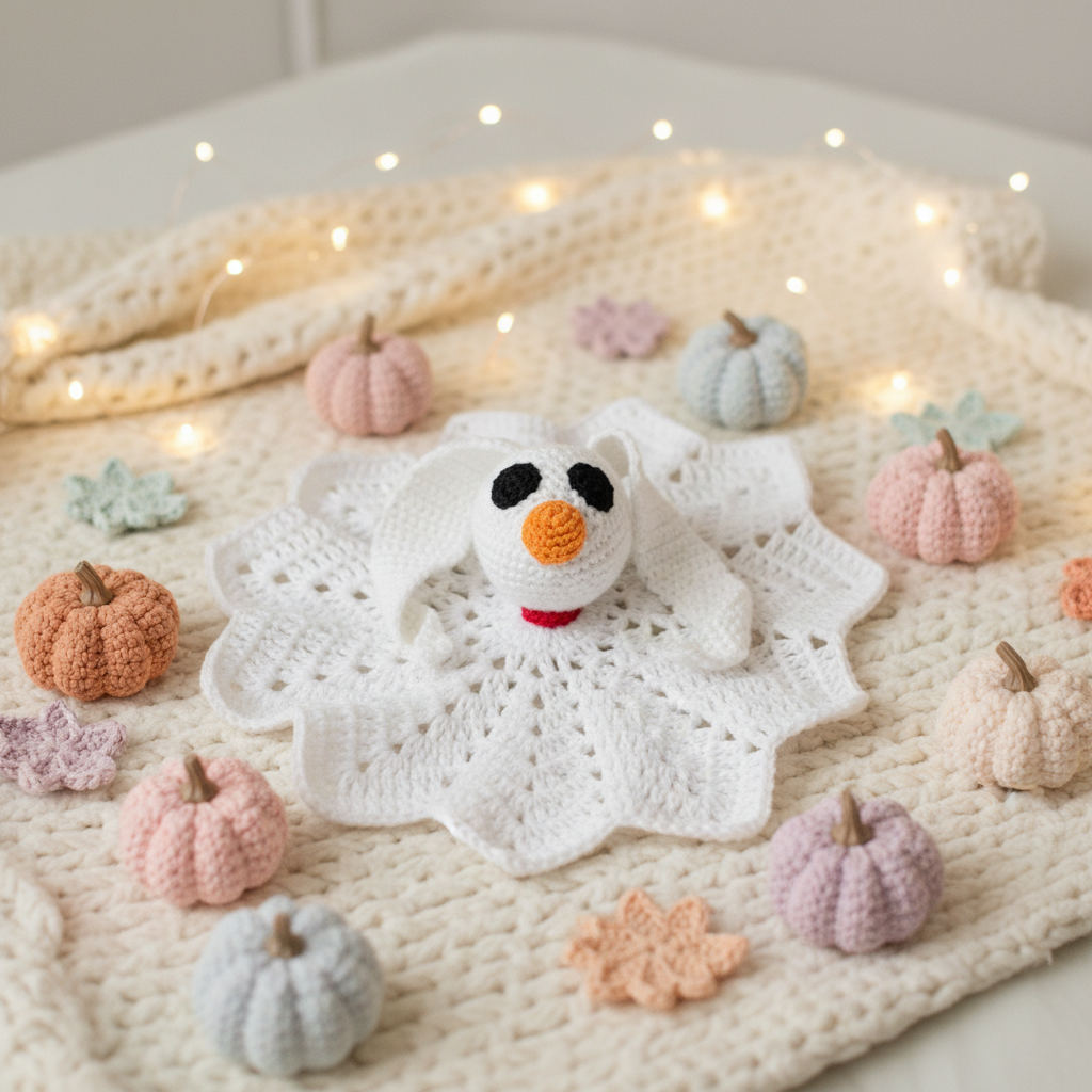 Little Phantom Pup Crochet Lovey