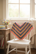 Pastel Pop Crochet Kids' Poncho