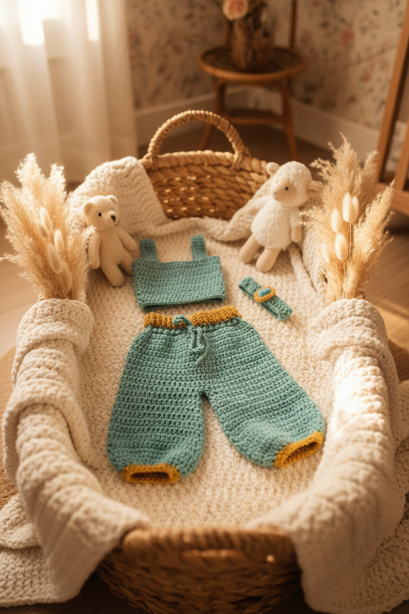 Desert Princess Crochet Baby Costume