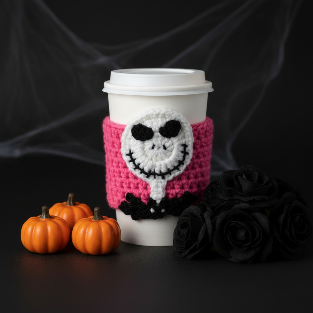 Pink Cup Cozy – No Handle Cup