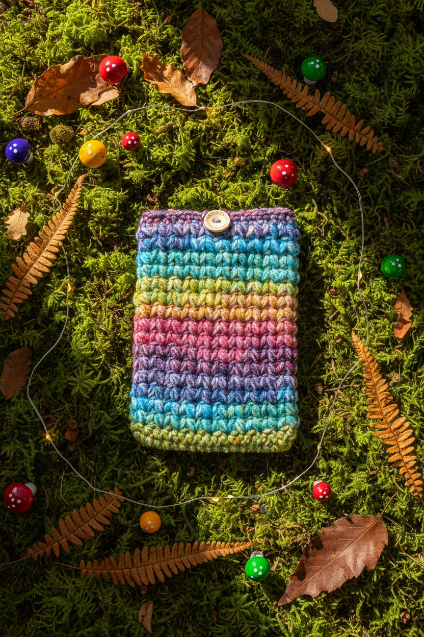 Pixie Dust Kindle Cover - Enchanted Forest Flat Lay
