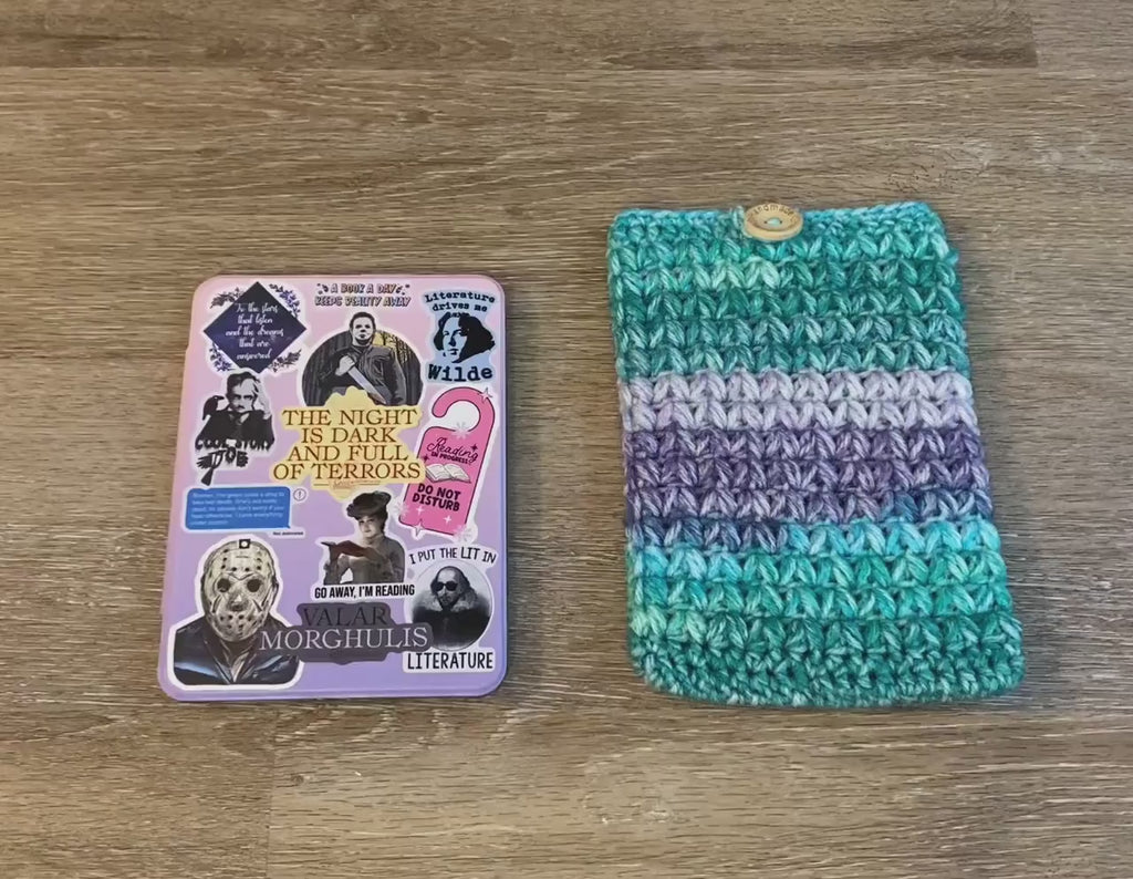 Mermaid Crochet Tablet E-Reader Book Sleeve