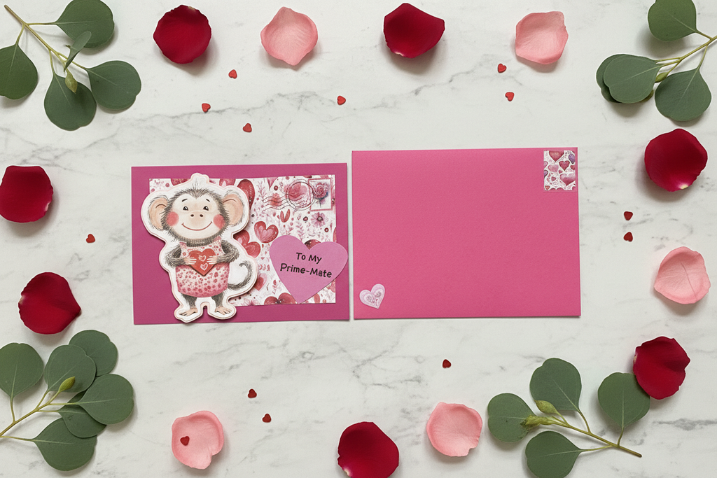 I'm Bananas for You Card with Envelope | Funny Valentine's Day Card