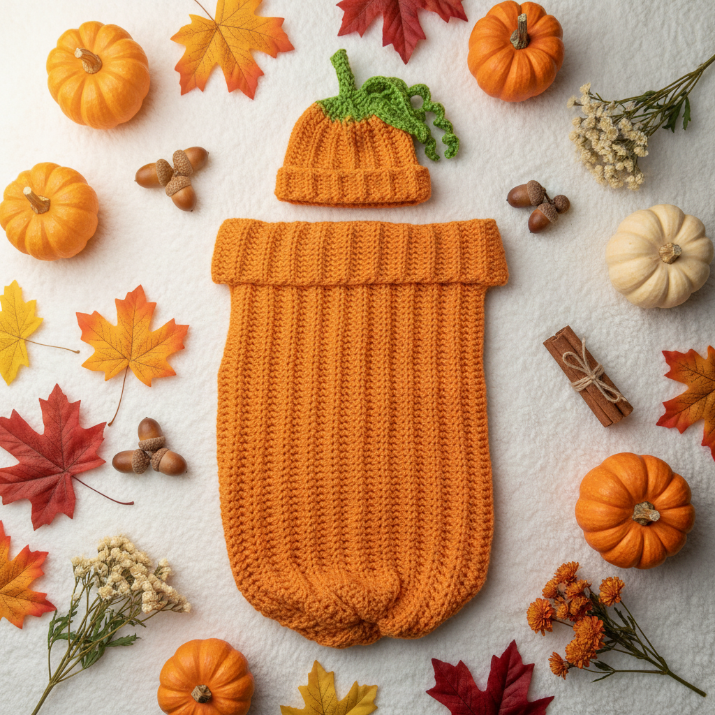 Pumpkin Set - Flat Lay